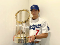 BTS V First Pitch Dodgers Jersey