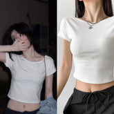 Ahyeon Slim Fit Crop Top