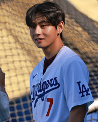 BTS V First Pitch Dodgers Jersey