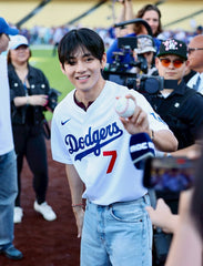 BTS V First Pitch Dodgers Jersey