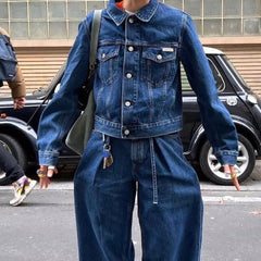 Ahyeon Versatile Denim Jacket