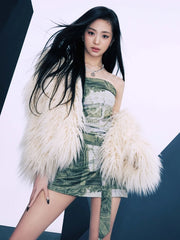 Ahyeon Bodycon Belted Tube Dress