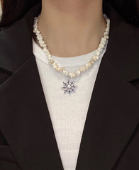 Ahyeon Chipped Sun Necklace