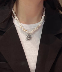 Ahyeon Chipped Sun Necklace