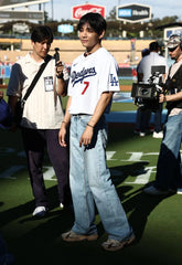 BTS V First Pitch Dodgers Jersey