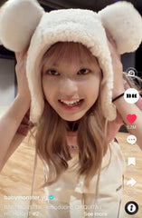 Chiquita Bear Ears Plush Hat