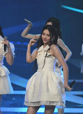 Beige Bow Princess Mini Dress | Yunah – ILLIT