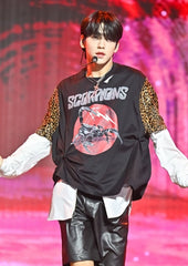 Soobin Faux Leather Shorts