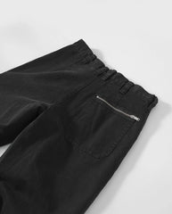Jimin Noir Adjustable Cargo Pants