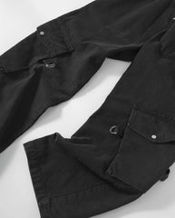 Jimin Noir Adjustable Cargo Pants