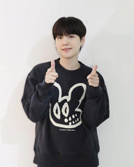 Suga Cartoon Mouse Sweatshirt