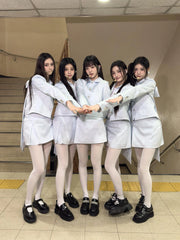 Minju Pearl Chain Platform Loafers