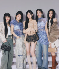 Minju Black Faux Leather Bag