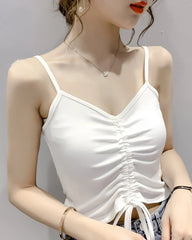 Ryujin Drawstring Crop Top