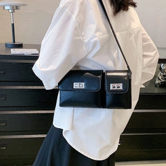 Liz Dual-Pocket Crossbody Bag