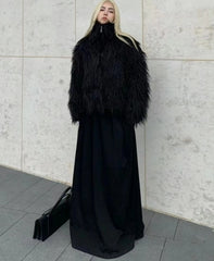 Jin Black Faux Fur Jacket