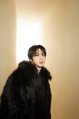 Jin Black Faux Fur Jacket