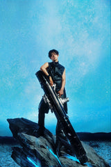 Yeonjun Faux Leather Biker Vest