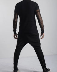 J-Hope Noir Fishnet Top