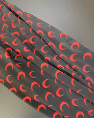 Karina Red Moon Fitted Top