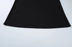 Rei Black Flower Dress