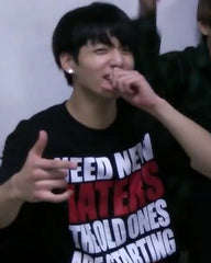 Jungkook “Need New Haters” Tee