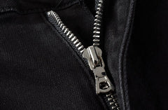 Jimin Noir Ripped Jeans