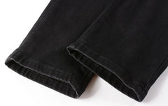 Jimin Noir Ripped Jeans