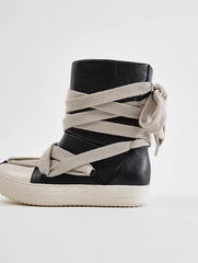 Eunchae Strapped Faux Leather Shoes