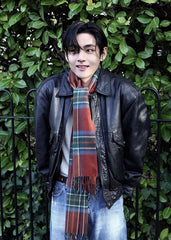 Taehyung Vintage Leather Jacket