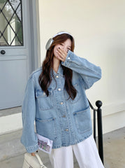 Giselle Collared Denim Jacket
