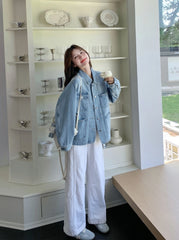 Giselle Collared Denim Jacket