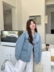 Giselle Collared Denim Jacket
