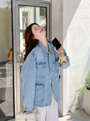 Giselle Collared Denim Jacket