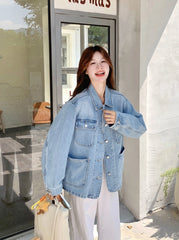 Giselle Collared Denim Jacket