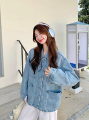 Giselle Collared Denim Jacket