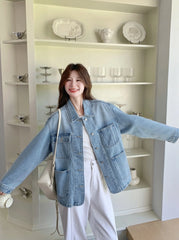 Giselle Collared Denim Jacket