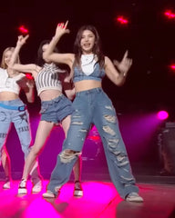 Yeji Blue Ripped Jeans