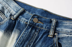 Jake Indigo Tie-Dye Denim Jeans