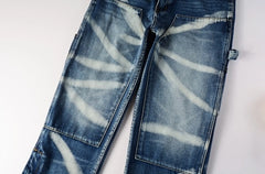 Jake Indigo Tie-Dye Denim Jeans
