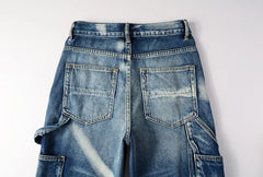 Jake Indigo Tie-Dye Denim Jeans