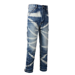 Jake Indigo Tie-Dye Denim Jeans