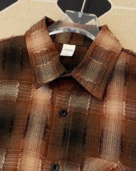 Ahyeon Plaid Flannel Shirt