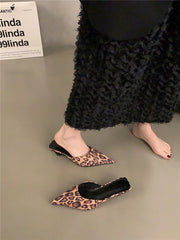 Rose Leopard Heels