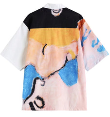 Hyunjin Oil Print Shirt