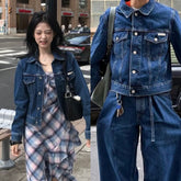 Ahyeon Versatile Denim Jacket