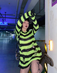 Taehyun Ragged Sweater