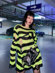 Taehyun Ragged Sweater