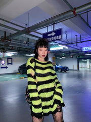 Taehyun Ragged Sweater