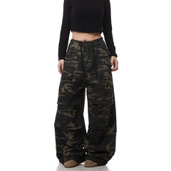 Karina Camouflage Drawstring Pants